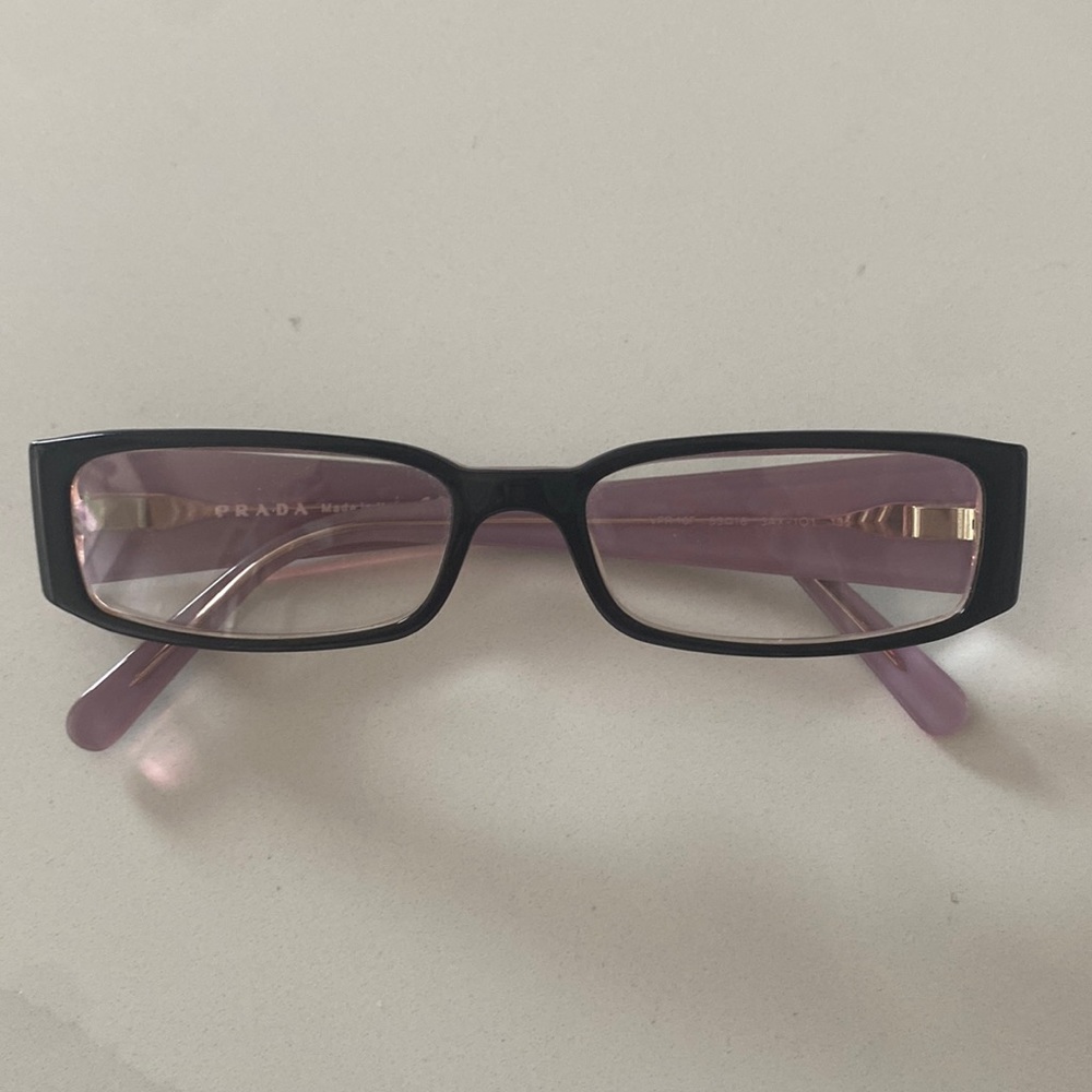 Prada  black/pink eyeglasses